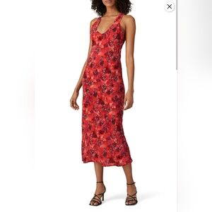 Iro Kaya Halter Dress Red Size 38